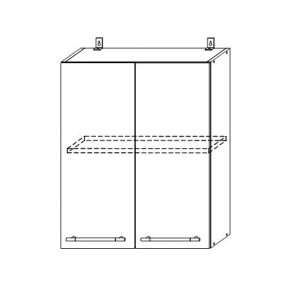 Гарда ВП 600 шкаф верхний высокий в Покровске - pokrovsk.mebelnovo.ru | фото