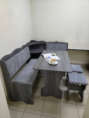 Кухонный уголок Миссия с полкой ткань в Покровске - pokrovsk.mebelnovo.ru | фото