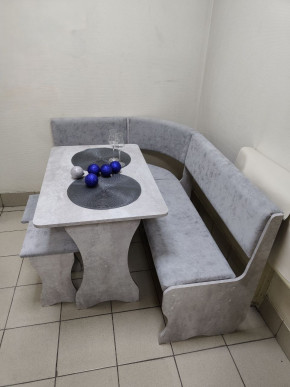 Кухонный уголок Миссия V велюр (цемент) в Покровске - pokrovsk.mebelnovo.ru | фото