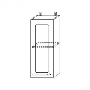 Монако ВПС 300 шкаф верхний стекло в Покровске - pokrovsk.mebelnovo.ru | фото