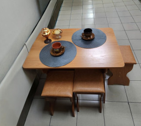 Обеденная зона Миссия (бук) в Покровске - pokrovsk.mebelnovo.ru | фото