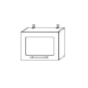Опера ВПГС 500 шкаф верхний горизонтальный со стеклом в Покровске - pokrovsk.mebelnovo.ru | фото
