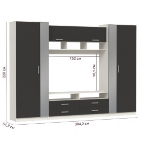 ШМЦ Вена  91.01 с зеркалом в Покровске - pokrovsk.mebelnovo.ru | фото